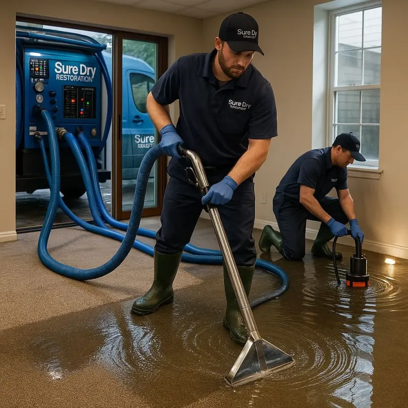 Water Extraction and Removal process in Spanish Fork, UT